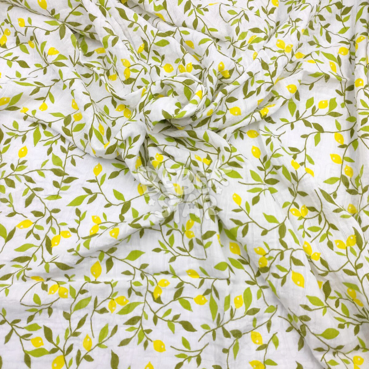 Mslin rt Limon Desenli 115x115 cm