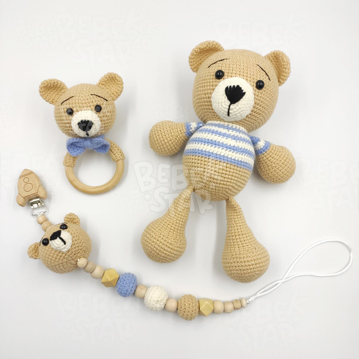 Amigurumi Ayck 3`l Set